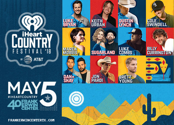 iHeart Country Music Festival at Frank Erwin Center