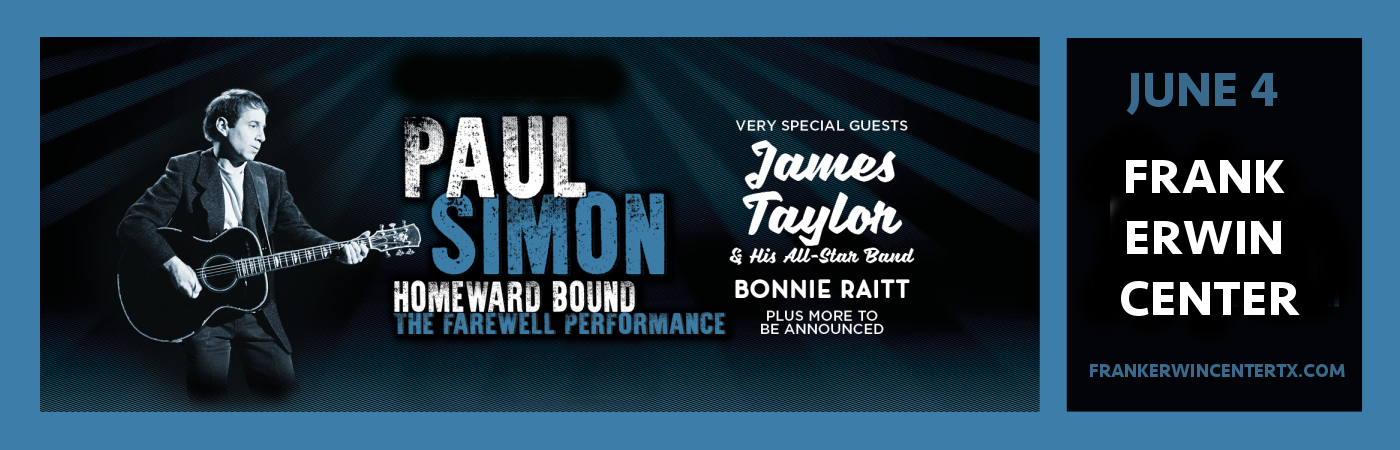 Paul Simon at Frank Erwin Center tickets Paul Simon at Frank Erwin Center