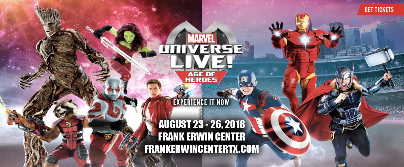 Marvel Universe Live! at Frank Erwin Center