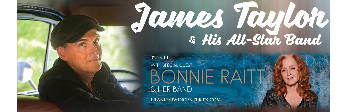 James Taylor & Bonnie Raitt at Frank Erwin Center