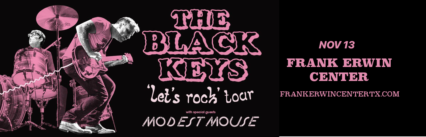 The Black Keys, Modest Mouse & Shannon and the Clams at Frank Erwin Center