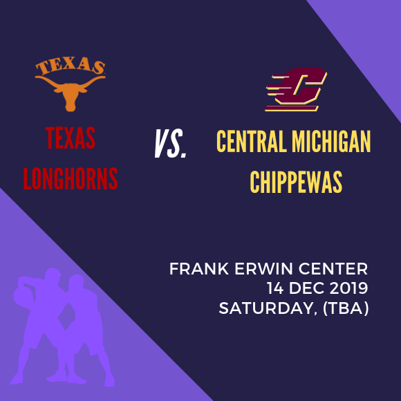 Texas Longhorns vs. Central Michigan Chippewas at Frank Erwin Center