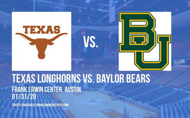 Texas Longhorns vs. Baylor Bears (WOMEN) at Frank Erwin Center