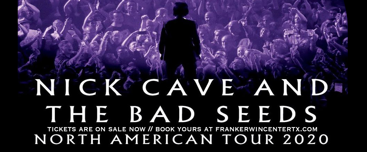 Nick Cave and the Bad Seeds at Frank Erwin Center tickets Nick Cave and the Bad Seeds at Frank Erwin Center